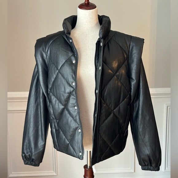 NEW Pistola Callista Puffer Jacket with Removable Sleeves size Medium - Picture 12 of 16